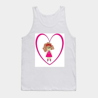 The girl Tank Top